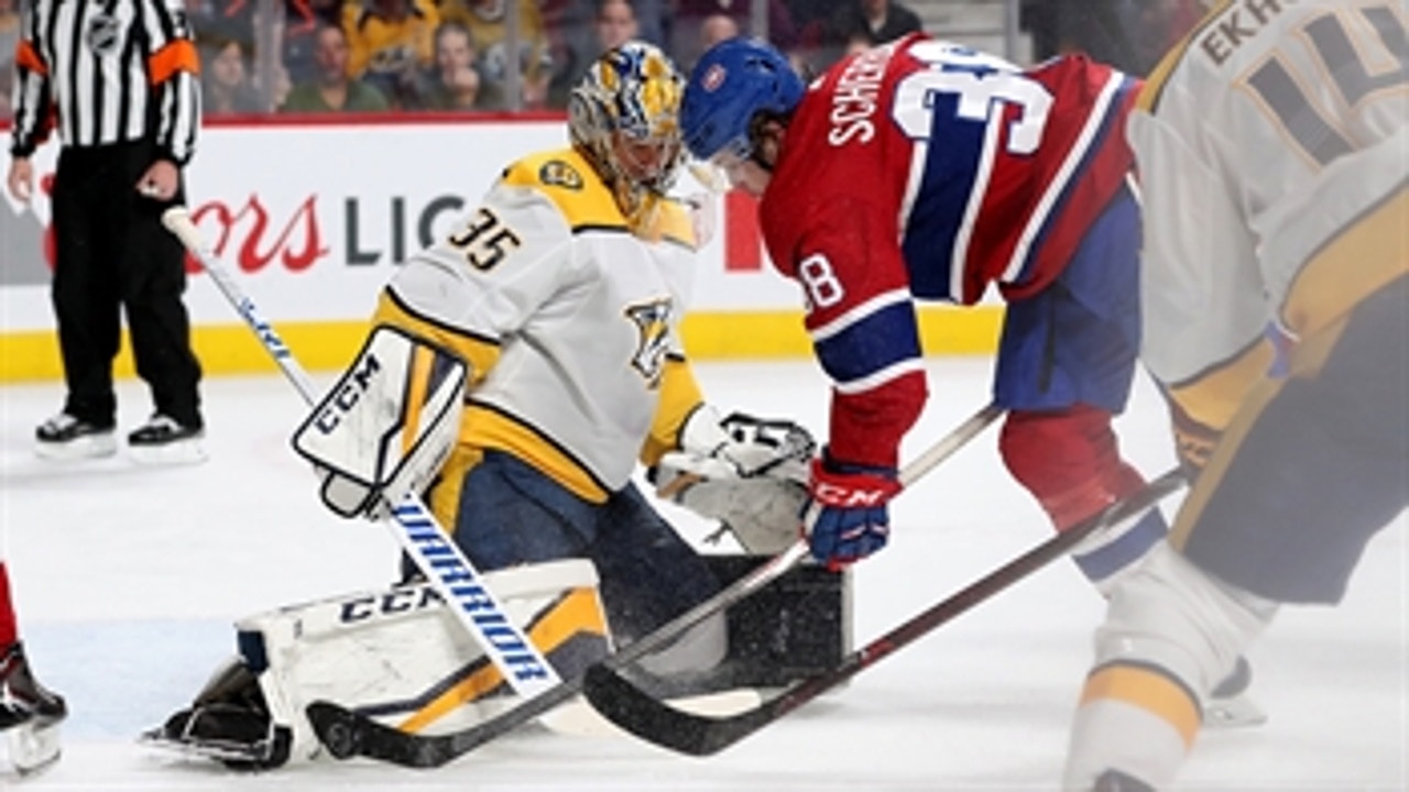 Predators LIVE To Go: Pekka Rinne dazzles in shootout win over Canadiens