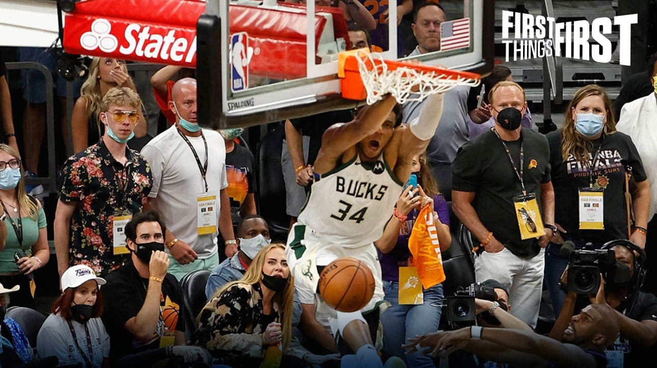 Nick Wright after Game 5: 'Giannis could potentially dethrone LeBron if Bucks win Finals' | FIRST THINGS FIRST