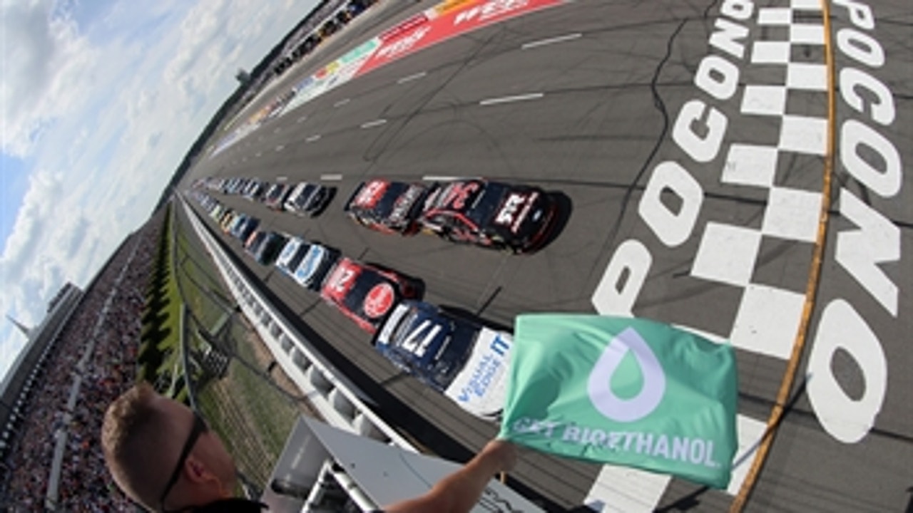 HIGHLIGHTS: Kyle Busch pulls off major comeback to win at Pocono