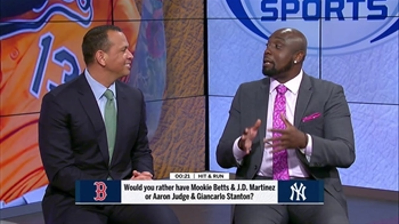 A-Rod and Dontrelle Willis answer rapid fire questions ' Hit and Run