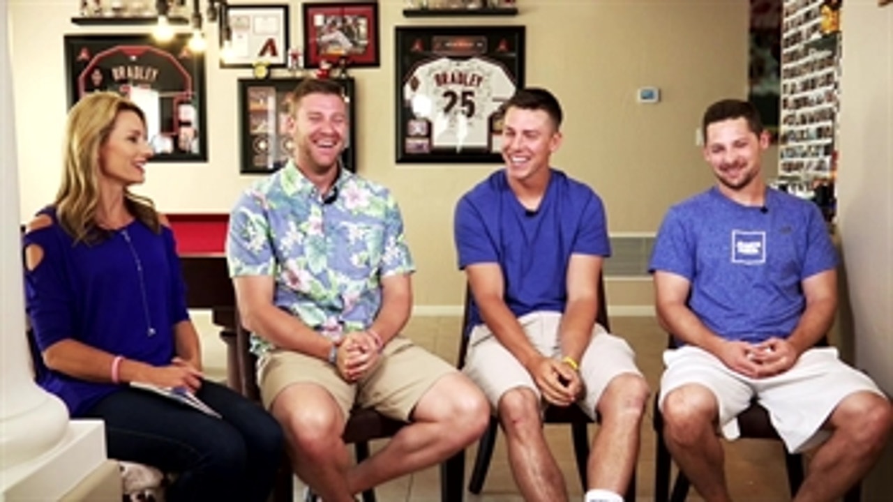 Archie Bradley's home tour:  The roommates