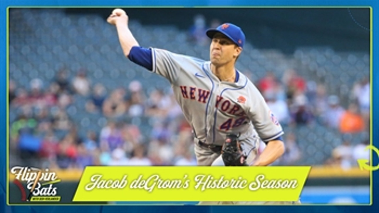 Jacob deGrom is having the best pitching season in baseball history ' Flippin' Bats