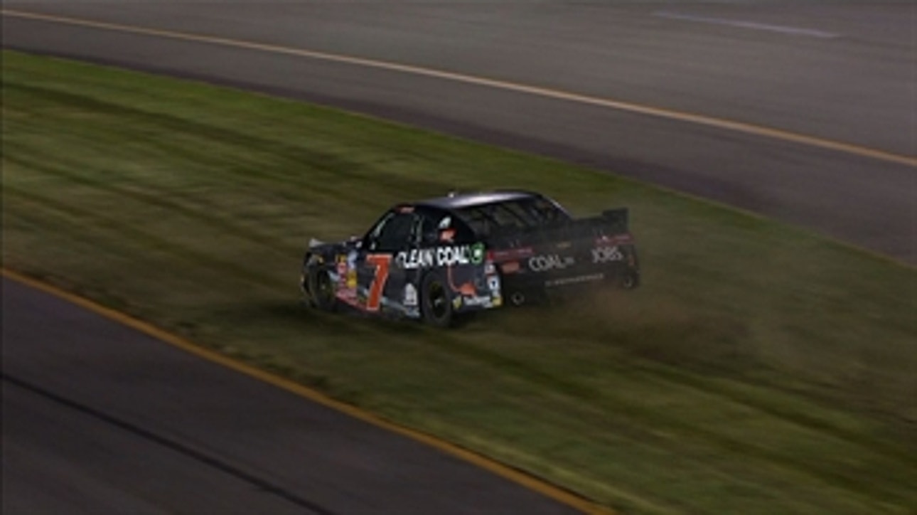 NNS: Regan Smith Collides with Ryan Reed - Kentucky 2014