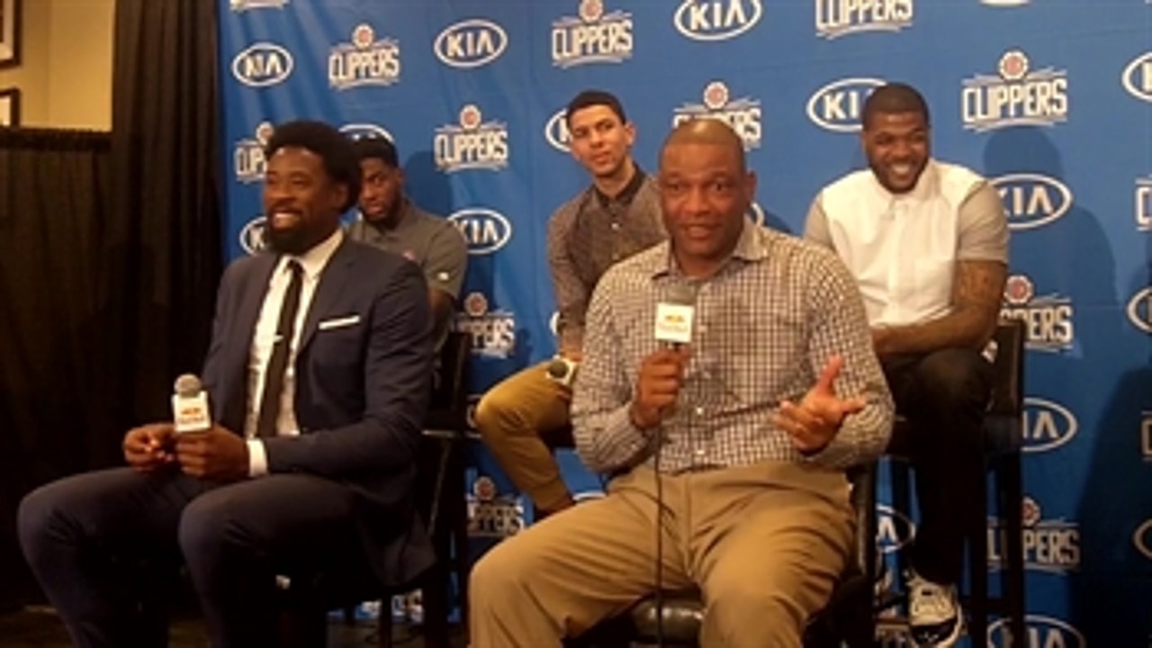 DeAndre Jordan and Doc Rivers discuss Jordan's decision to return to the LA Clippers