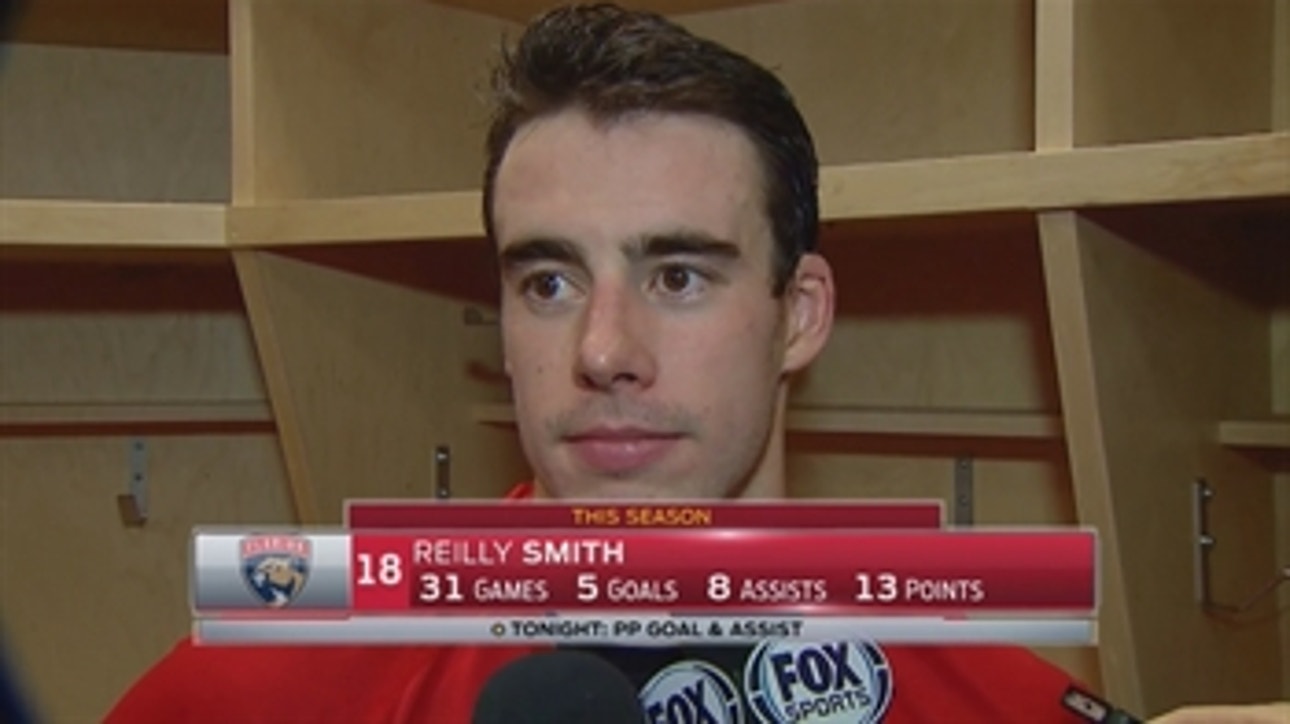 Panthers' Reilly Smith expresses frustration following shootout loss