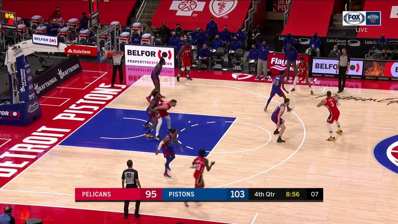 HIGHLIGHTS: Nickeil Alexander-Walker with the Emphatic Dunk
