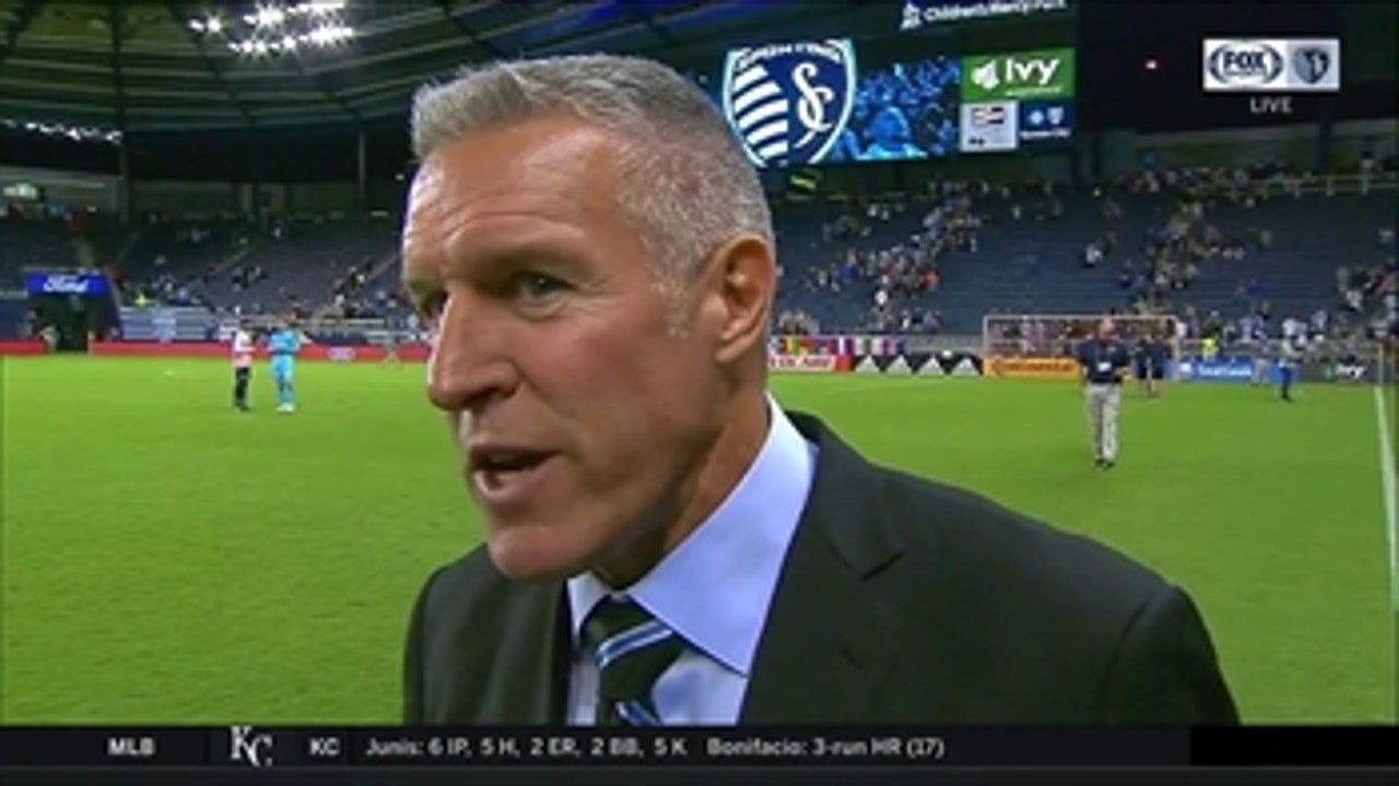 Peter Vermes says Sporting KC didn't finish chances against Vancouver
