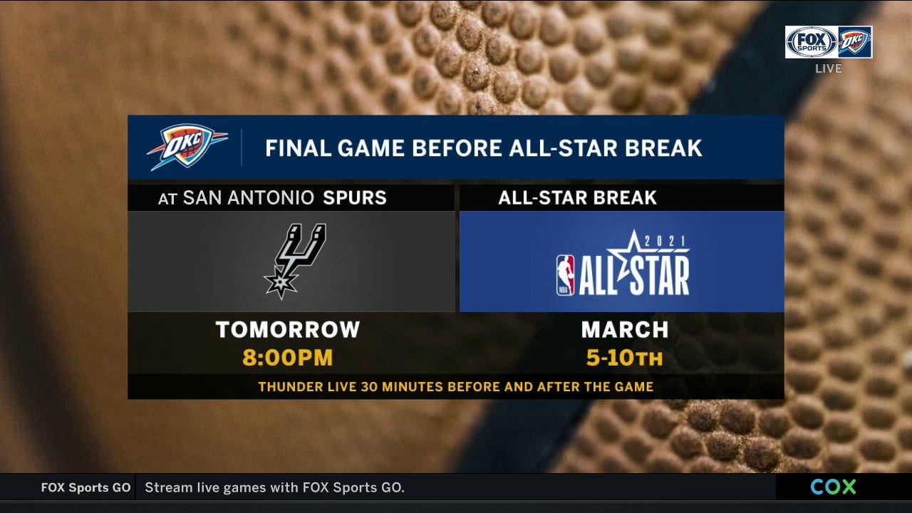 One More Game before the All-Star Break | Thunder Live