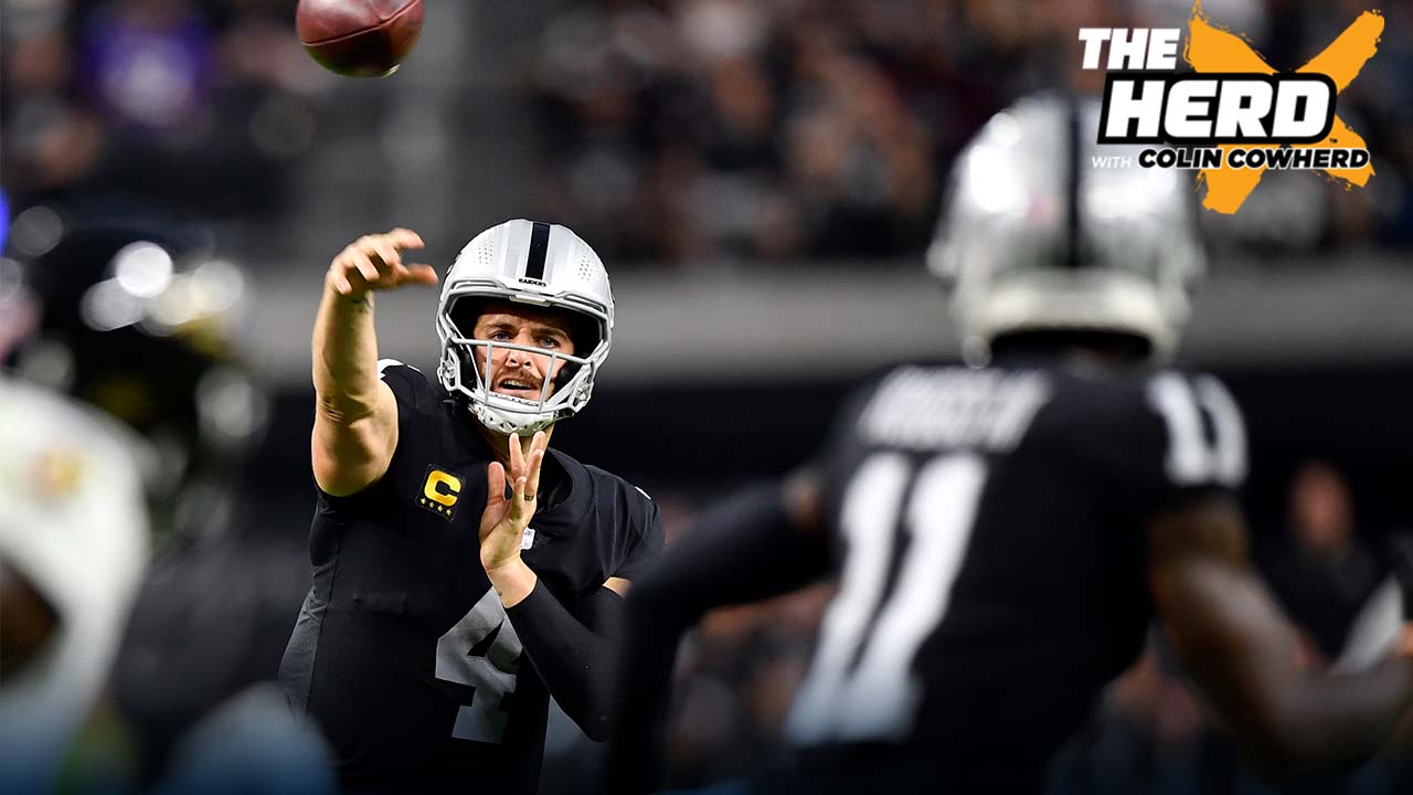 Colin Cowherd talks Raiders' thrilling OT win over Ravens: 'Derek Carr did what Baker Mayfield couldn't' I THE HERD