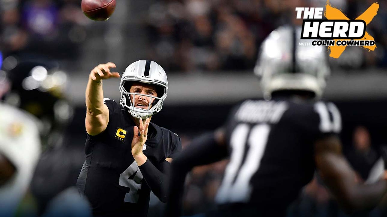 Colin Cowherd talks Raiders' thrilling OT win over Ravens: 'Derek Carr did what Baker Mayfield couldn't' I THE HERD