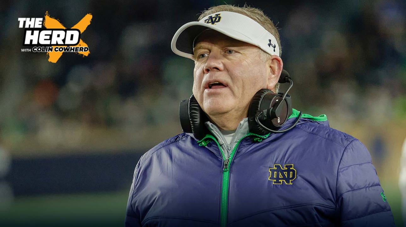 Colin Cowherd on Brian Kelly to LSU: 'He wants to challenge himself' I THE HERD