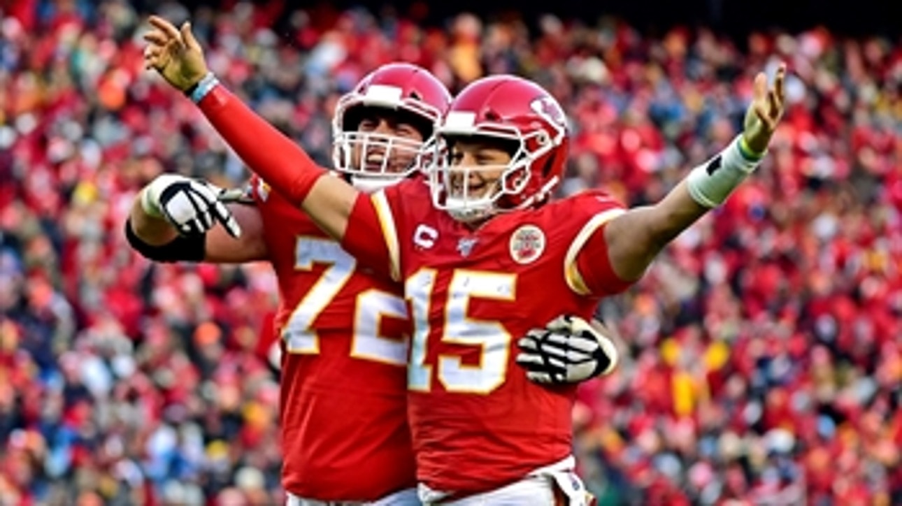 Shannon Sharpe reacts to Patrick Mahomes leading the Chiefs to the Super Bowl