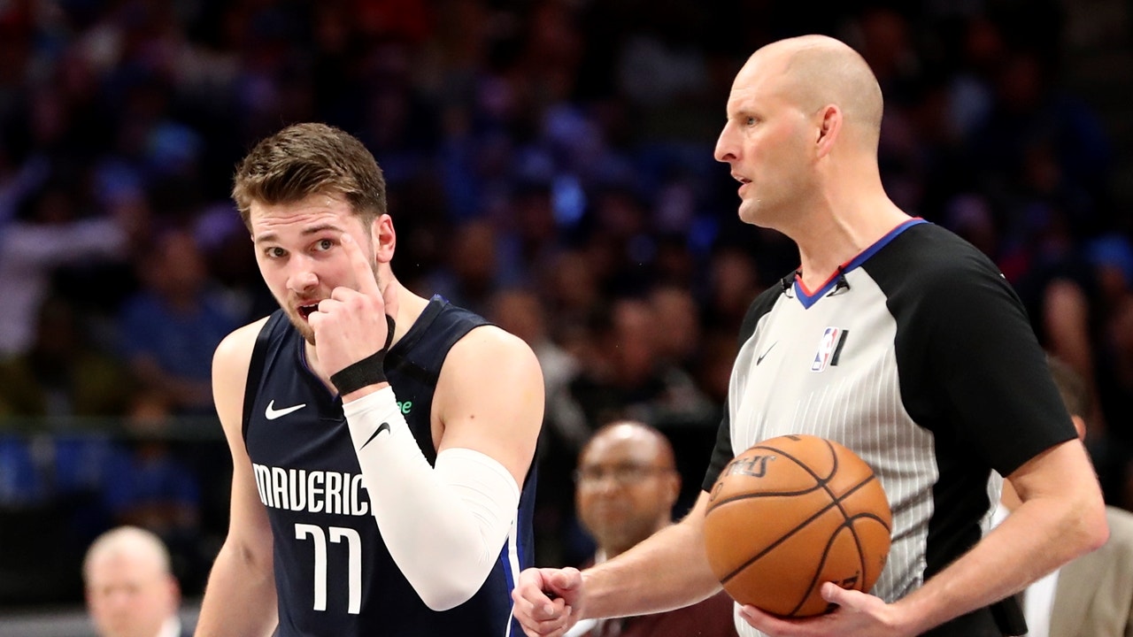 Shannon Sharpe: Mark Cuban's comments on officiating aren't helping Luka Doncic's case for reviewing fouls