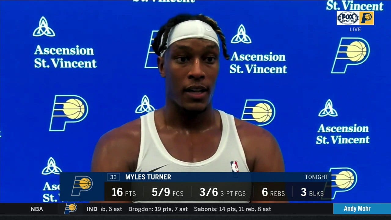 Myles Turner wants to 'let the league know who I am' defensively