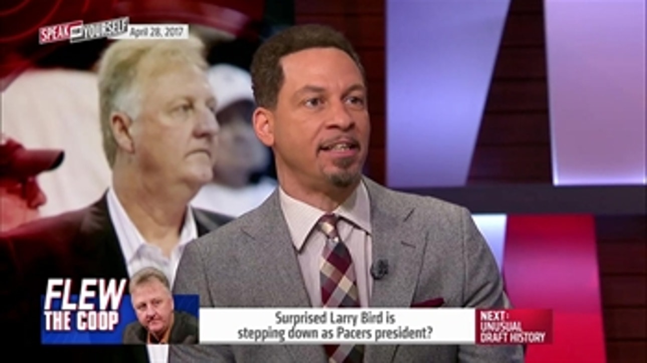 Larry Bird steps down as Pacers team president - Paul George next to leave? | SPEAK FOR YOURSELF