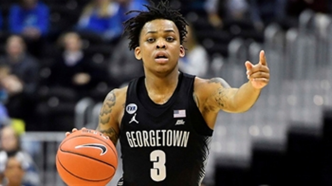 James Akinjo drops team-high 25 points in Georgetown's win over No. 16 Marquette