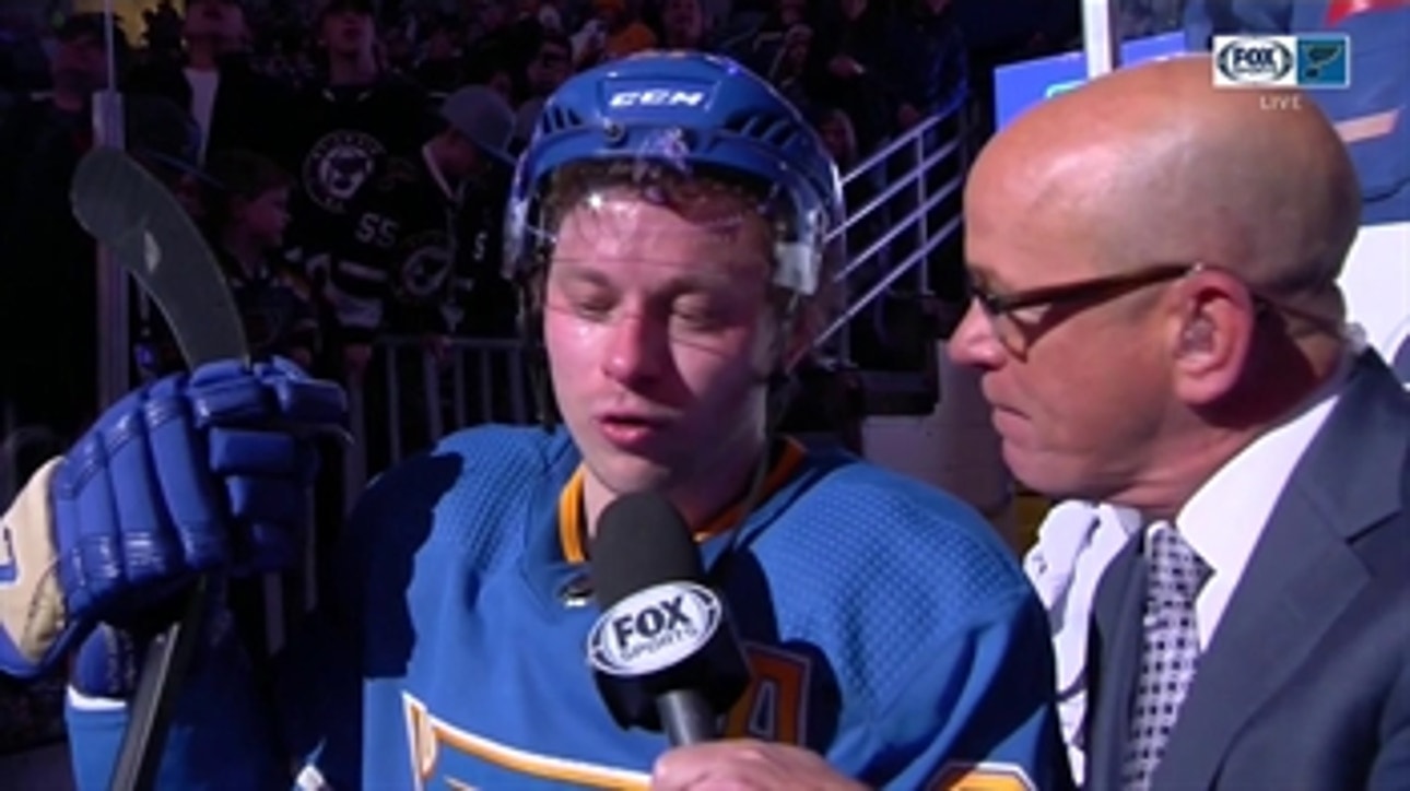 Tarasenko: Blues need to beat Nashville 'If you want to be in the playoffs'
