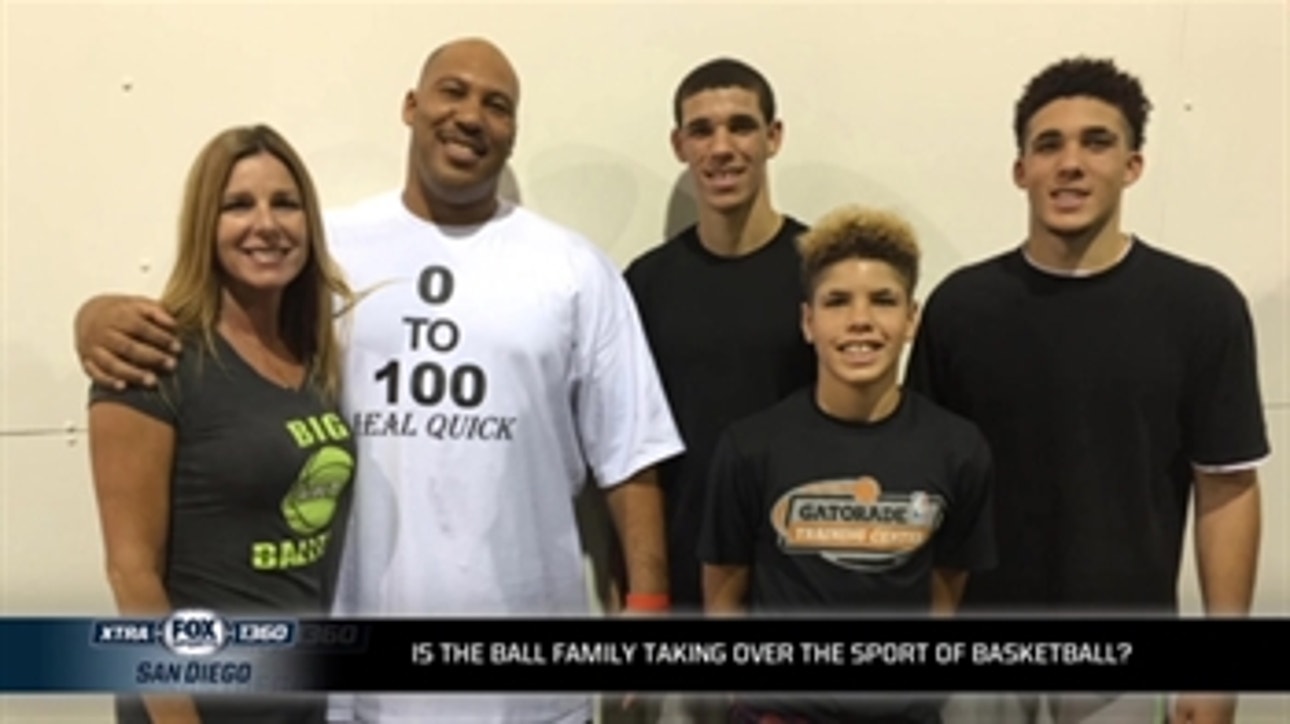 Is Lonzo Ball's family taking over college hoops?