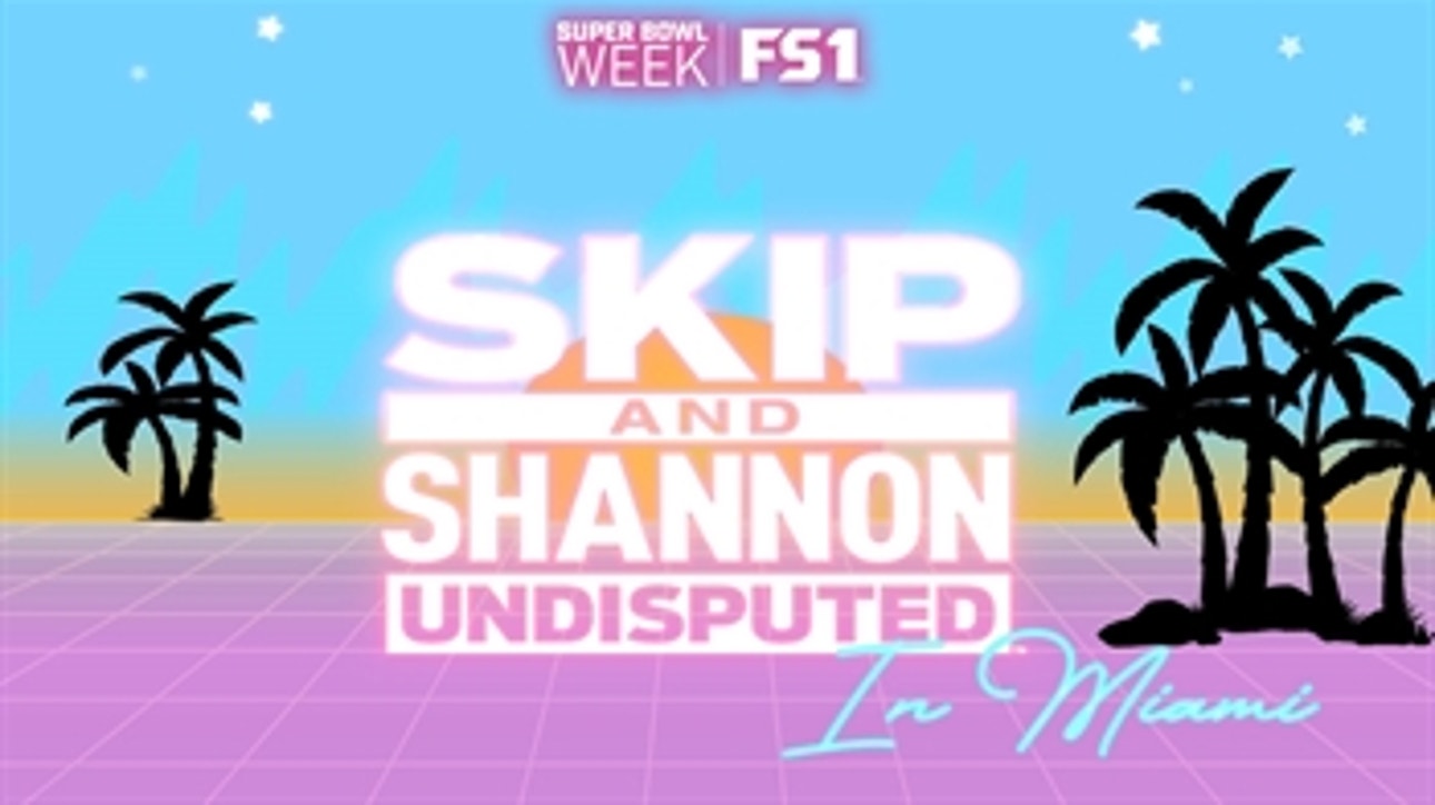 Undisputed's celebrity guests make their Super Bowl LIV predictions | LIVE FROM MIAMI