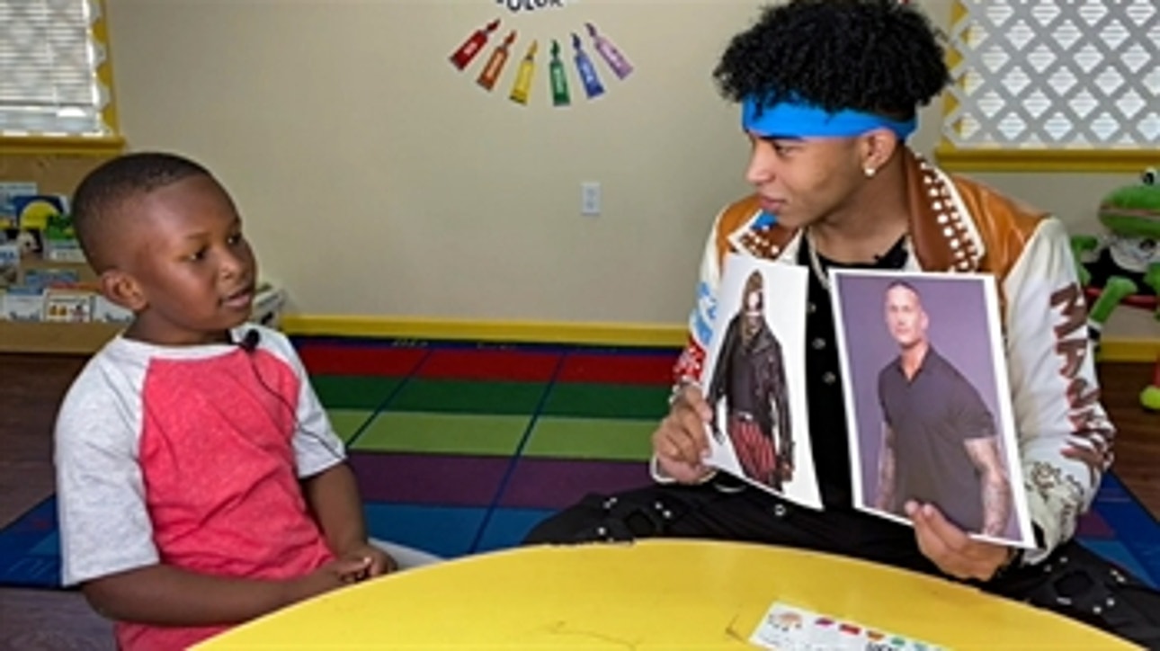 La’Ron Hines gives kids a WrestleMania quiz