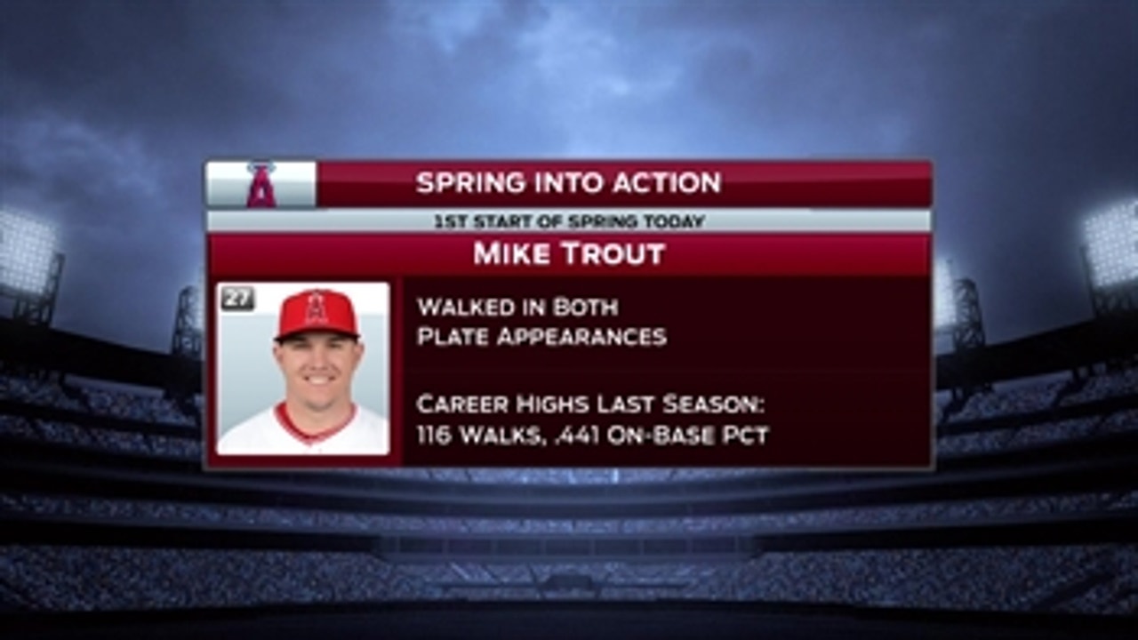 Spring Training Minute (2/27): Recap from Angels win over Padres