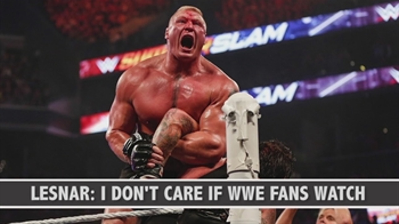 Brock Lesnar talks UFC 200, doesn't care if WWE fans watch