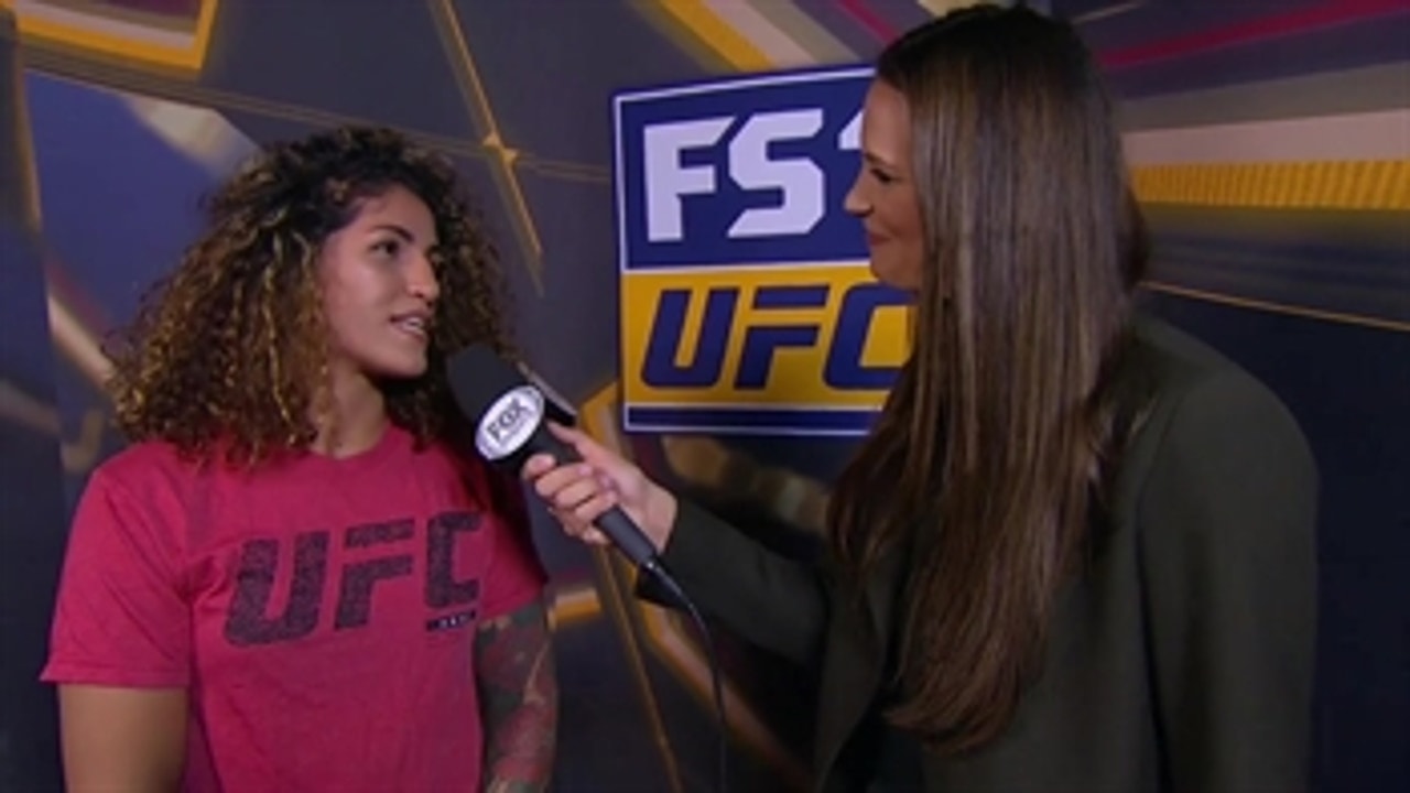 Pannie Kianzad speaks after making weight | WEIGH-INS | INTERVIEW | TUF FINALE
