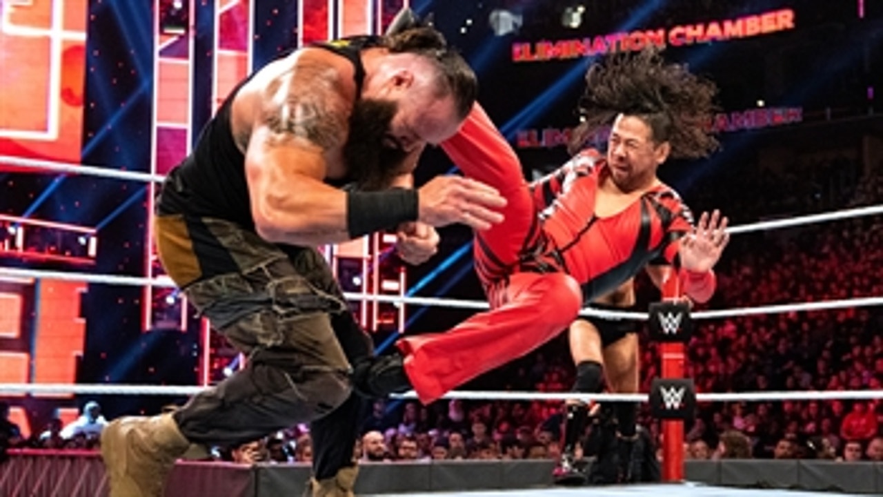 Braun Strowman vs. Sami Zayn, Shinsuke Nakamura & Cesaro - 3-on-1 Intercontinental Title Handicap Match: Elimination Chamber 2020 (Full Match)