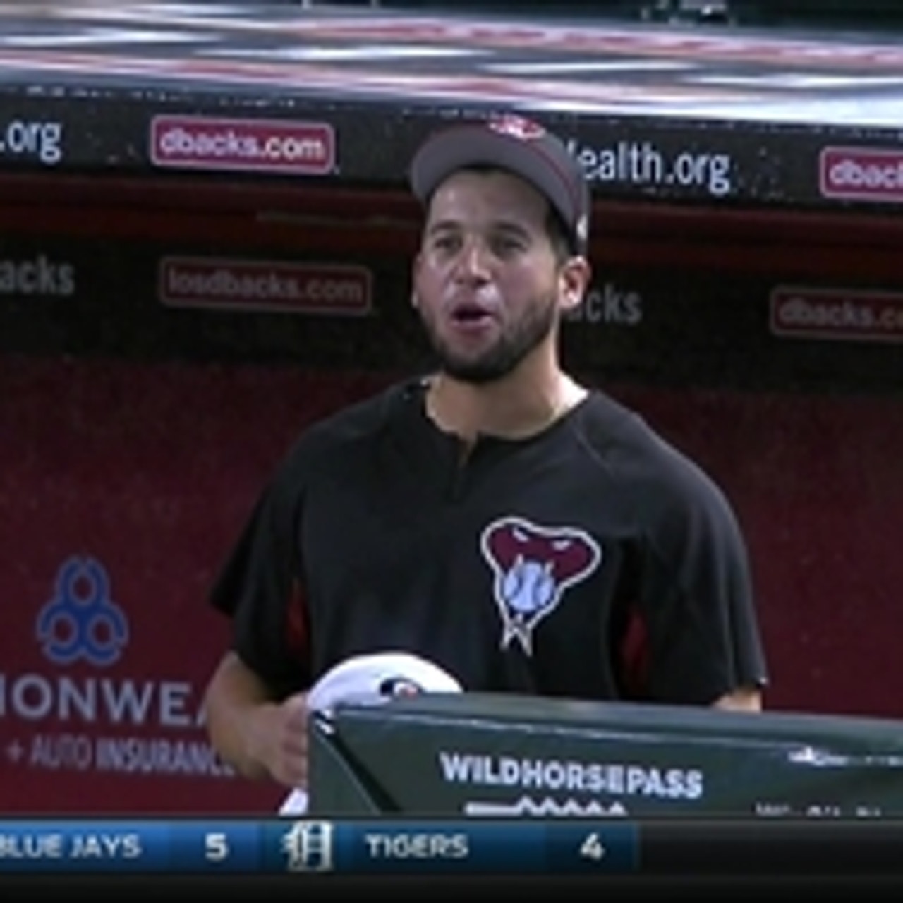 Fans Unhappy with David Peralta's Celebration While Trailing 9-0 - Burn  City Sports