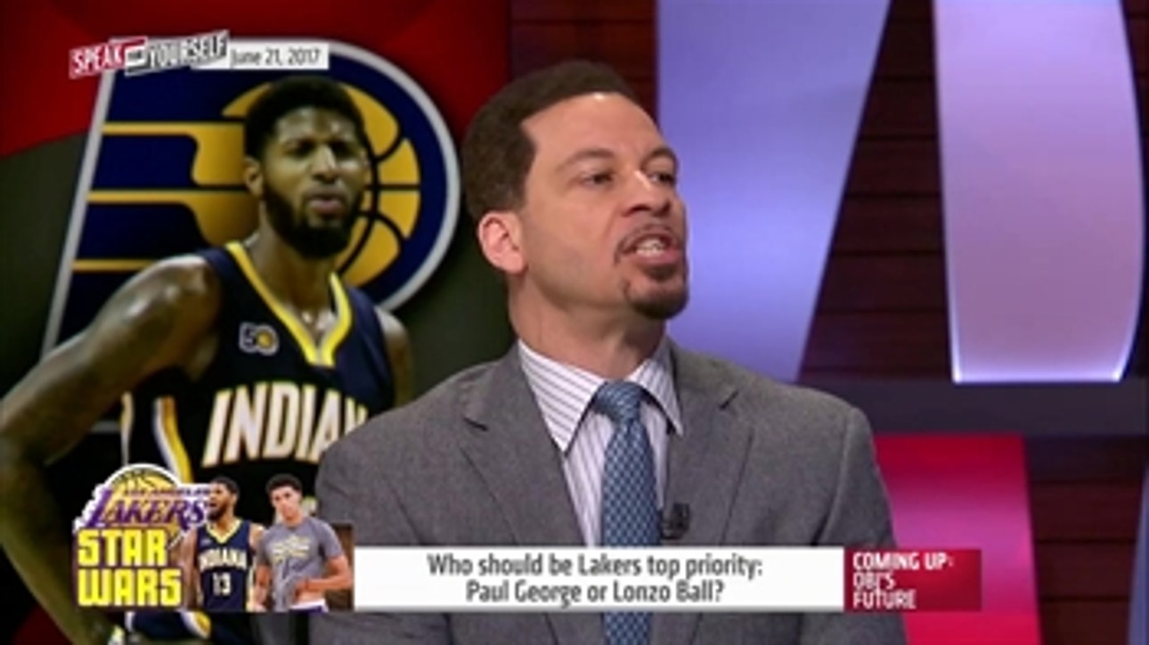 Lakers reportedly considering trading #2 pick for Paul George | SPEAK FOR YOURSELF