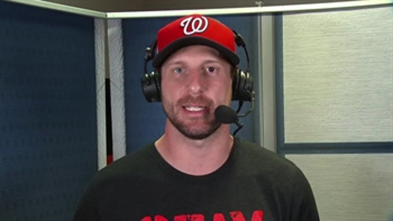 Max Scherzer after World Series Game 1 win: "We've had a lot of firsts around here"