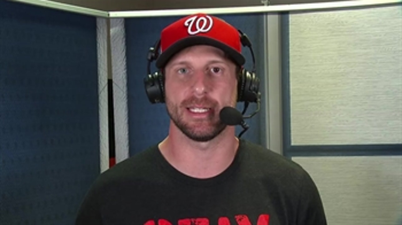 Max Scherzer after World Series Game 1 win: "We've had a lot of firsts around here"