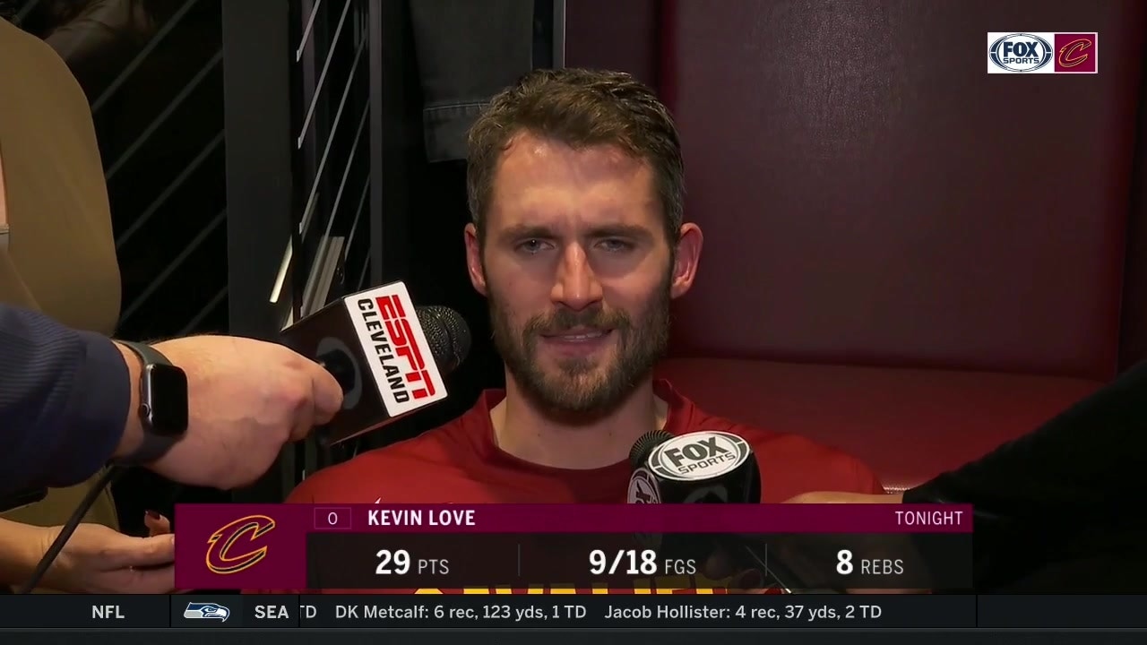 Kevin Love in awe of size and talent of the Mavericks