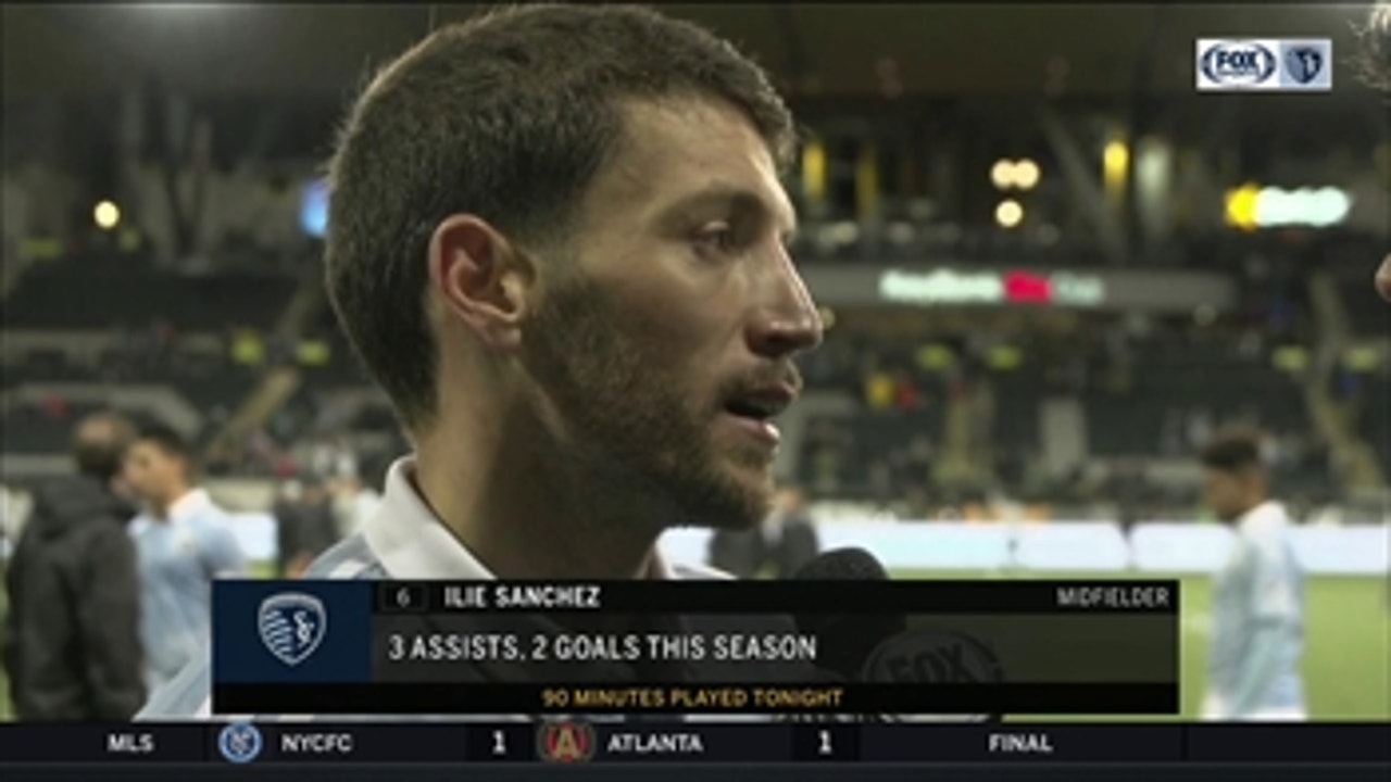 Ilie says Sporting KC grateful for point, but not happy after draw