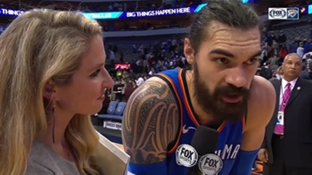 Steven Adams came up huge for Thunder in win over Mavericks