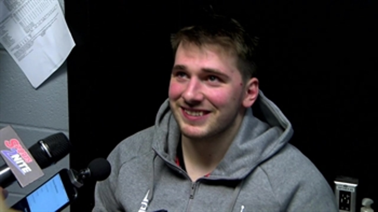 Luka Doncic on staying in game after injury, Dallas Win