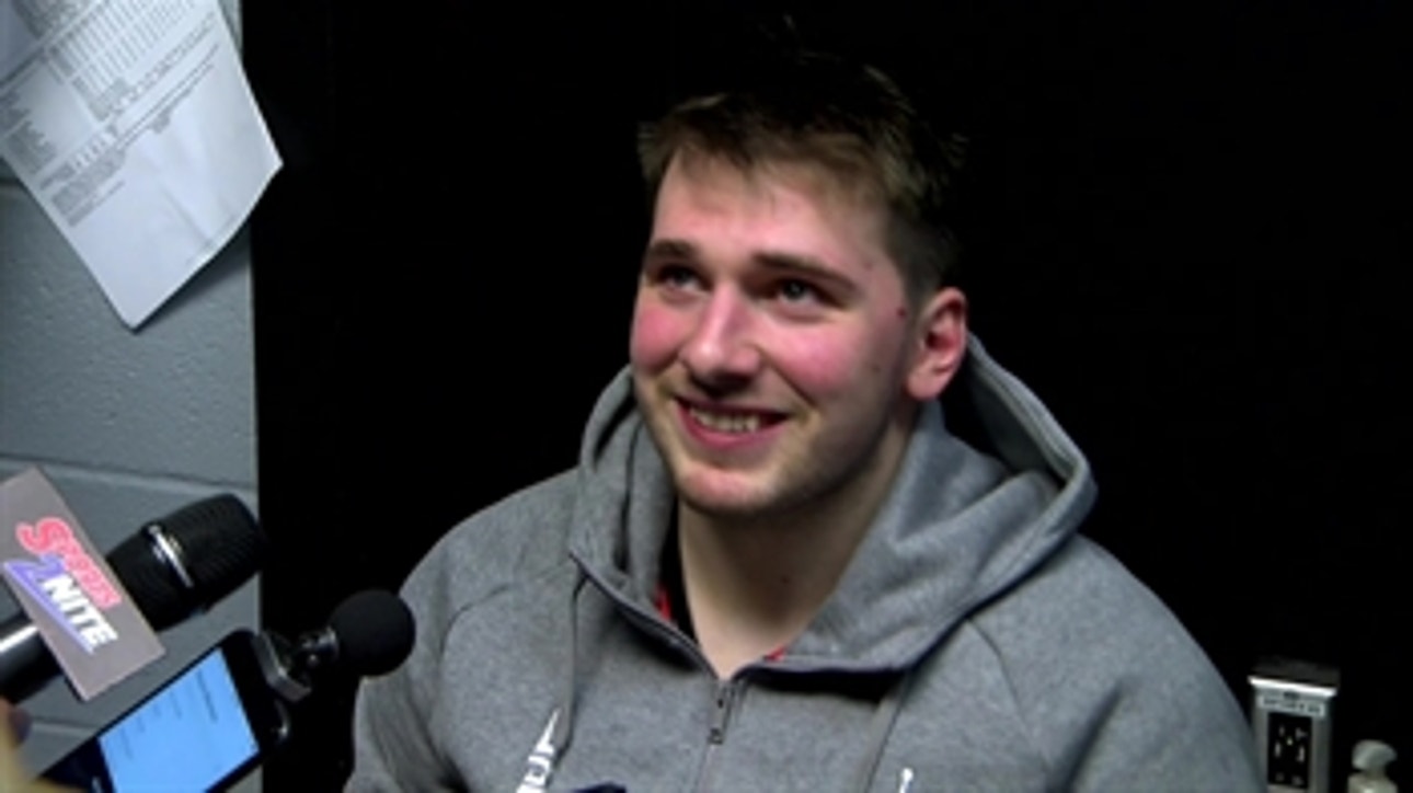 Luka Doncic on staying in game after injury, Dallas Win