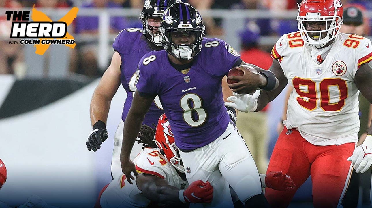 Colin Cowherd: Lamar Jackson was brilliant in Ravens' win over Chiefs I THE HERD