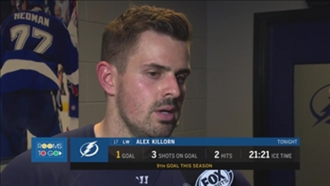 Alex Killorn: We can't afford to be that bad in the 3rd