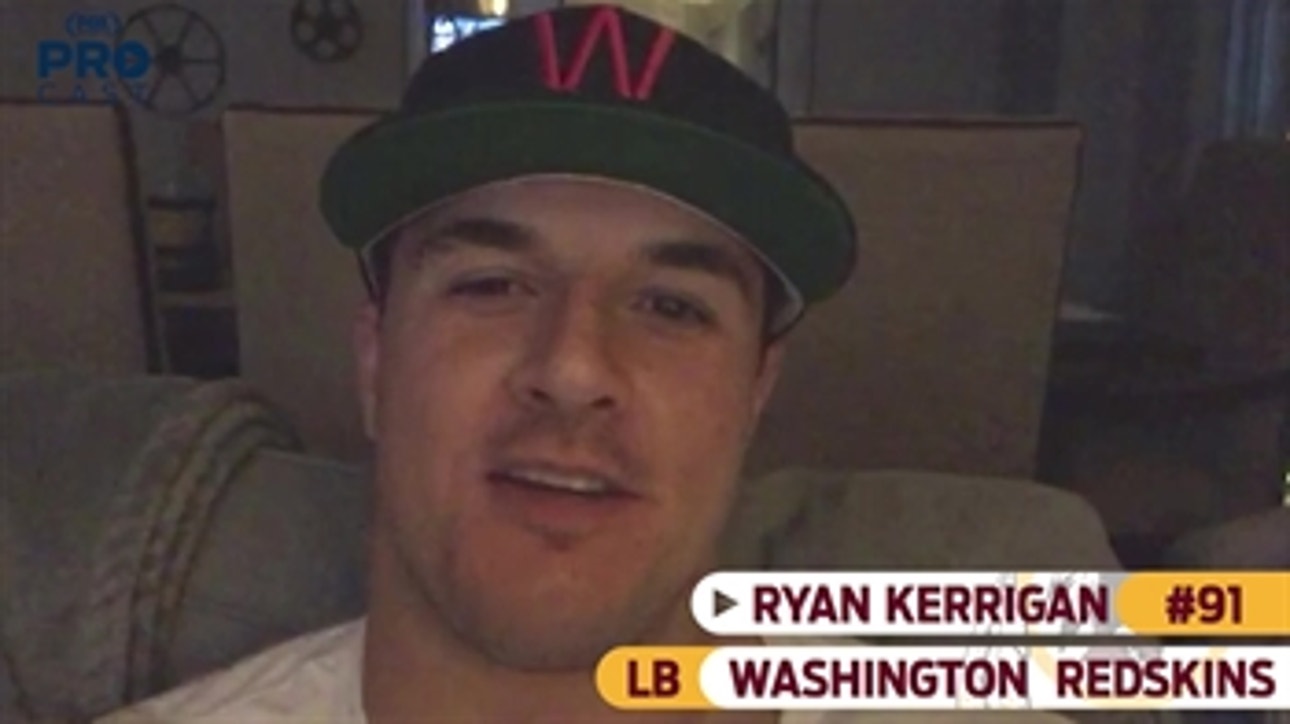 Redskins LB Ryan Kerrigan is prepping for his Week 6 game against the Panthers and watching TNF