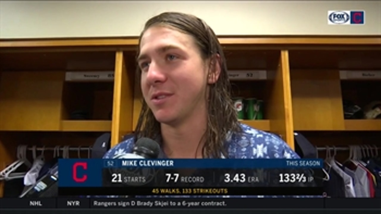 Mike Clevinger wasn't going to let illness stop him from starting