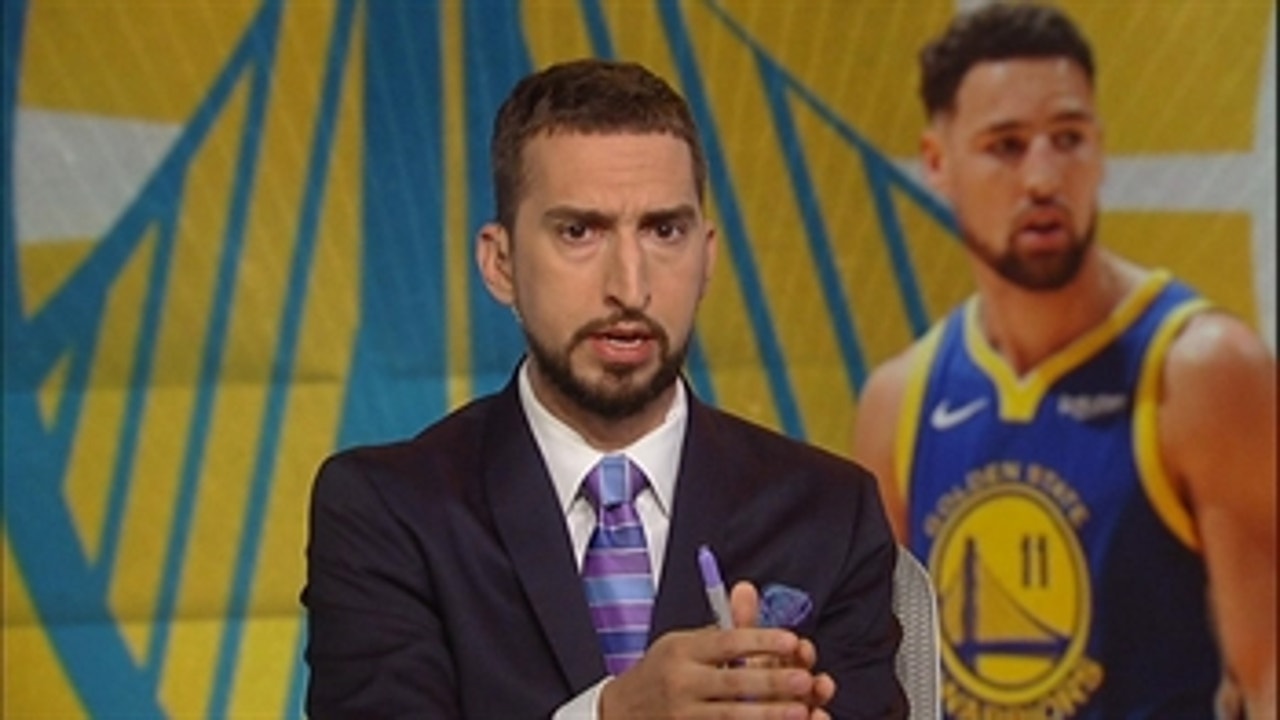 Nick Wright: 'If the Warriors don't have Klay or KD, you cannot beat a team as good as Toronto'