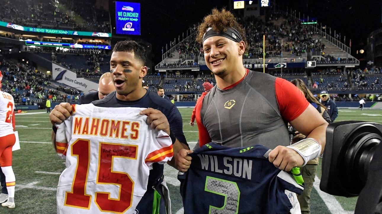Colin Cowherd: The only two players in the NFL deserve 10-year deals - Patrick Mahomes and Russell Wilson