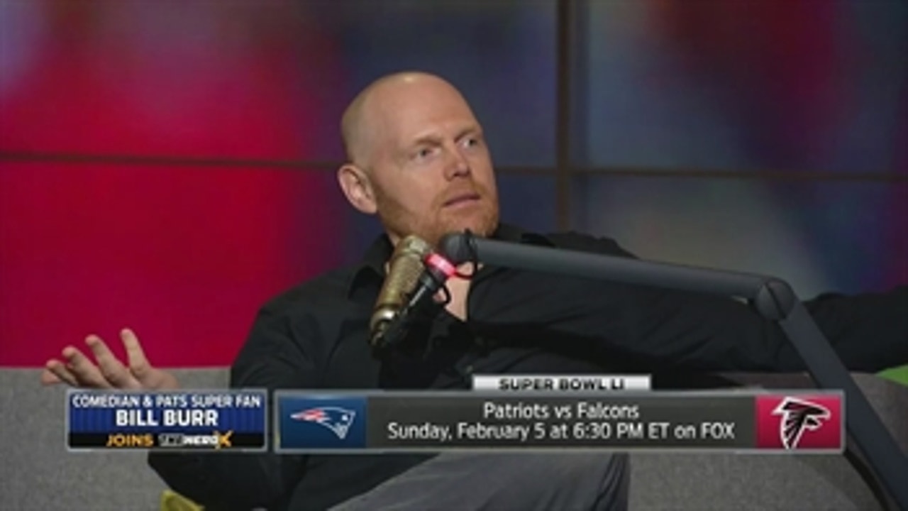 Bill Burr on growing up in Boston and being a Patriots fan ' THE HERD (FULL INTERVIEW)