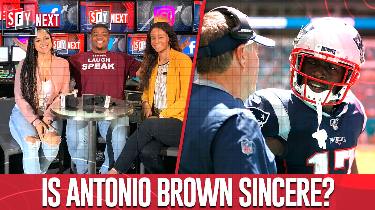 Antonio Brown apologizes to the Patriots & LeBron is to blame for low NBA ratings | SFY NEXT