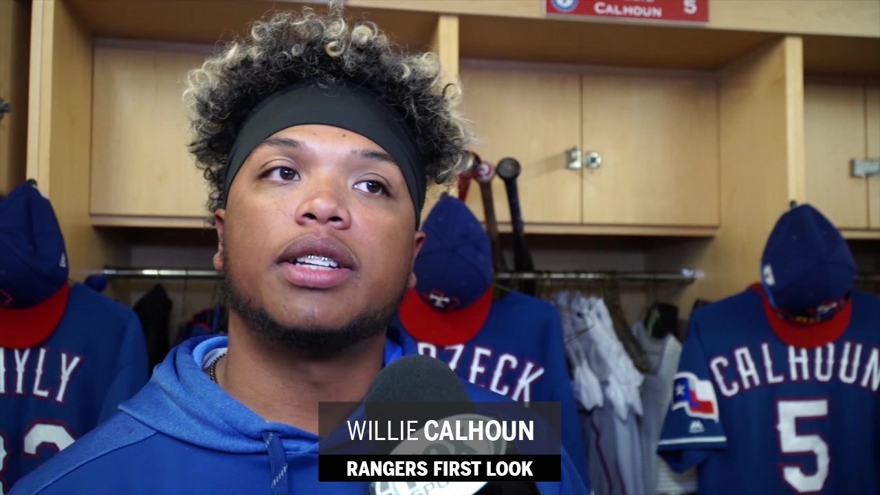 Get To Know Rangers OF Willie Calhoun | Rangers First Look