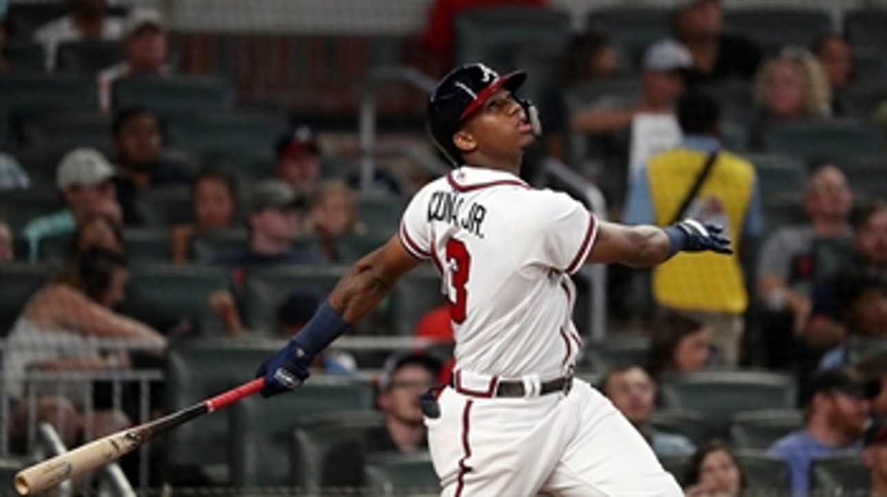 Braves LIVE To Go: Ronald Acuña Jr. makes history as Braves sweep Marlins doubleheader