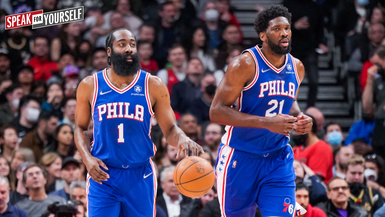 James Harden or Joel Embiid – who's under more pressure for Sixers? I SPEAK FOR YOURSELF