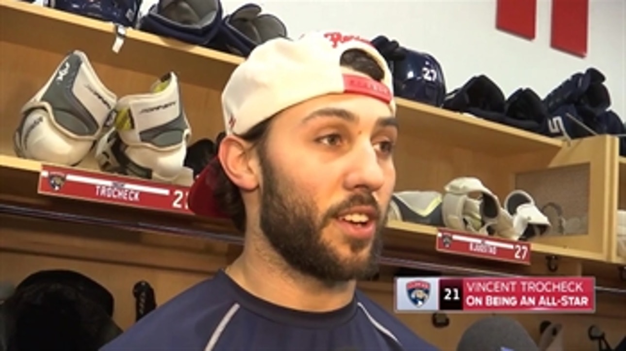 Vincent Trocheck feeling blessed, humbled by All-Star nod