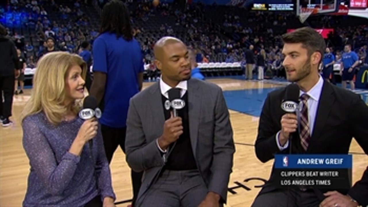 Andrew Greif drops by #ClippersLive, chats Gortat growth